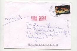 Mailed Cover (letter) With Stamps   From USA To Bulgaria - Lettres & Documents
