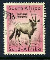 South Africa 1964 Animals Gemsbok 1/6d Value, Fine Used - Usati