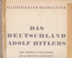 THIRD REICH  -  ILLUSTRIERTER BEOBACHTER  -   128 PAGES  -  ANTI JEWISH PROPAGANDA,  Kdf BAUT SCHIFFE, SIEDLUNGEN, - Tedesco