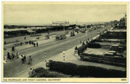 SOUTHPORT : THE PROMENADE AND KING'S GARDENS - Southport