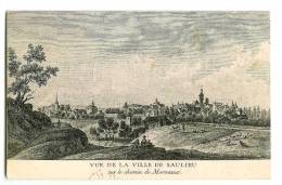 Vue De La Ville De Saulieu - Sur Le Chemin De Morveaux - Saulieu