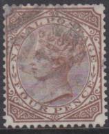 NATAL 1874 4d Brown QV SG 69 U XS217 - Natal (1857-1909)