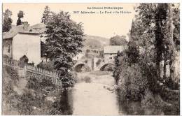 CPA  Allanche  Le Pont Et La Rivière 15 Cantal - Allanche