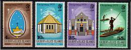 GILBERT Et ELLICE 1975 - Noel (Eglises Protestante Catholique Nativite - Serie Neuve Sans Charniere (Yvert 244/47) - Gilbert & Ellice Islands (...-1979)