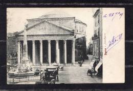 34365     Italia,     Roma  -   Pantheon,  VG  1904 - Pantheon