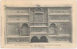 CPA BAHUT DE VOYAGE AYANT APPARTENU AU MARECHAL DE RICHELIEU 31 RUE DE MONTREUIL - VERSO PUBLICITE - Arrondissement: 11