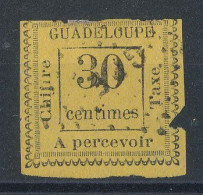 Guadeloupe Taxe N°10 (o) - Timbres-taxe