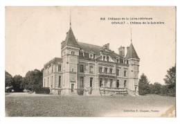 ORVAULT - Château De La Gobinière - Collection F. Chapeau - Carte Vierge - Orvault