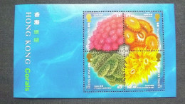 Hongkong 728/31 Block 31 ++ MNH, Korallen - Blocks & Kleinbögen