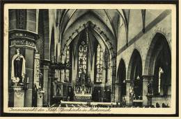 Mechernich  -  Innenansicht Der Kath. Pfarrkirche  -  Ansichtskarte Ca.1925    (1489) - Euskirchen