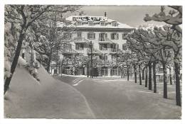 Klosters (Suisse, Grisons) : Hôtel Schwert Près De Rigi En Hiver 1956. - Klosters