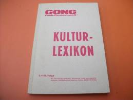 GONG Kulturlexikon 1.-50. Folge - Glossaries