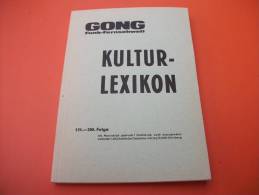 GONG Kulturlexikon 151.-200. Folge - Lexicons