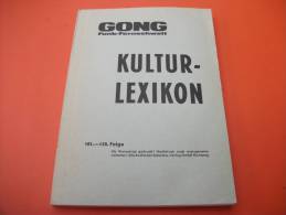 GONG Kulturlexikon 101.-150. Folge - Glossaries