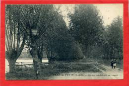 VERT LE PETIT AVENUE CONDUISANT AU LAVOIR CARTE EN BON ETAT - Vert-le-Petit