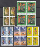Andorra 2003 - Yvert: 583, 584, 585, 586, 587  - Bloques De 4 -  ** MNH - Unused Stamps