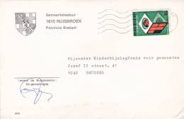 1746 Op Brief GEMEENTEBESTUUR RUISBROEK (Administration Communale) (voorkeurtarief / TARIF PREFERENTIEL) - Cartas & Documentos