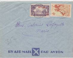 MARCOPHILIE, A.O.F., 1950,  SENEGAL Pour La FRANCE /2549 - Autres & Non Classés