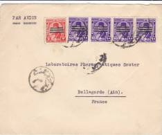 MARCOPHILLIE, LETTRE EGYPTE 194.  Pour La FRANCE  /2572 - Storia Postale