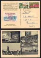 ERINNOPHILIE - LE HAVRE / 1958 VIGNETTE SUR CARTE POSTALE FDC  (ref 3915) - Briefe U. Dokumente