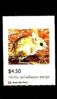 AUSTRALIA - 1992  $ 4.50 THREATENED SPECIES  BOOKLET OVPT TAIPEI  STAMP SHOW   MINT NH SG SB78 - Booklets