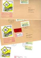 ATM FDC Bund  Nr: 1 Vom 2.1.1981  Selbstgestaltet  #XL433 - Machine Labels [ATM]