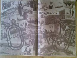 REVISTA SEMANARIO GRÁFICO NACIONALSIDICALISTA AÑO 1939.CLARA PROPAGANDA A FAVOR DE ALEMANIA,FALANGE,GUERRA DE CON GAS,PR - Historia Y Arte