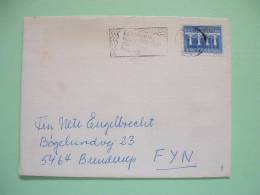 Denmark 1984 Cover To Brenderup - EUROPA CEPT Bridge - Cartas & Documentos