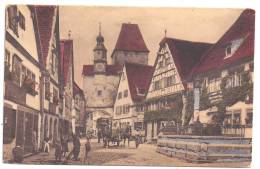 CPA Allemagne Deutschland Bayern Rothenburg Ob Der Tauber Rödergasse Verlag U Aufnahme E. Geissendörfer - Rothenburg O. D. Tauber