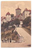 CPA Allemagne Deutschland Bayern Rothenburg Ob Der Tauber Kobolzellertor Verlag U Aufnahme E. Geissendörfer - Rothenburg O. D. Tauber