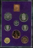 Grande-Bretagne Great Britain Coffret Officiel Proof BE PP Half Penny à Half Crown 1970 KM PS26 - Nieuwe Sets & Proefsets