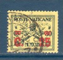 Vaticano / Vatican City  / Vatikan / 1931--Serie " Conciliazione " Giallino"  -US/ VF - Used Stamps