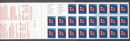 Canada Flag Over Building 1995 #1361 From BK178 Perf 14.5 Stamp Size 22 X 26mm - Cuadernillos Completos