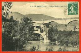 CPA 64 ARUDY - Le Pont Romain Et Le Viaduc ° Carrache éditeur - Arudy