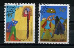 CYPRUS    1997    Europa    Set  Of  2     USED - Used Stamps
