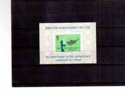 BF208   -   CIPRO TURCA-    BLOCCO FOGLIETTO NUOVO**   -    CAT.  UNIFICATO NR. 1 - Unused Stamps