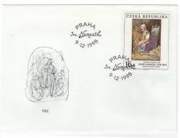 Czech Republic / FDC / Art / Paintings - Brieven En Documenten