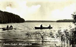 AK Zechlin-Flecken, Flecken Zechlin, Am Großen See, Gel, 1957 - Zechlin