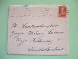 Denmark 1944 Cover To Charlottenlund - Ole Roemer (stamp Slightly Damaged) - Brieven En Documenten