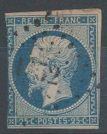 Lot N°21241   Variété/n°10, Oblit PC 1452 GRENOBLE(37), Tache Blanche T De POSTES, Avec Voisins - 1852 Louis-Napoleon