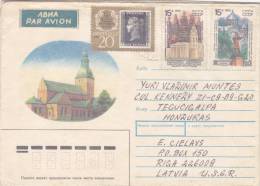 Cover USSR To Honduras 1991 - Brieven En Documenten