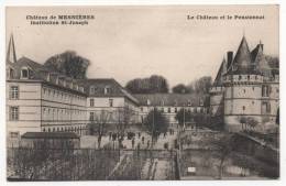 - 76 - Château De MESNIERES - Institution St-Joseph - Le Château Et Le Pensionnat - Cpa Tbé - - Mesnières-en-Bray
