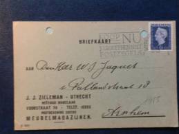 A1954   BRIEFKAART 1949  GEPORF.. - Briefe U. Dokumente