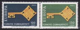 Turquie - 1968 - Yv.no. 1868/9,  Neufs** - Ungebraucht