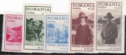 ROUMANIE SERIE DU SCOUTISME - Other & Unclassified