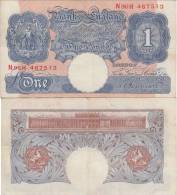 **** ENGLAND - GRANDE-BRETAGNE - 1 POUND PEPPIATT WAR ISSUE - N 96 H 467513 **** EN ACHAT IMMEDIAT !!! - 1 Pond