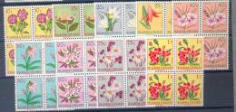 Ruanda - Urundi : Ocb Nr : 177 - 185 ** MNH (zie Scan) Blocks Of 4 - Nuovi