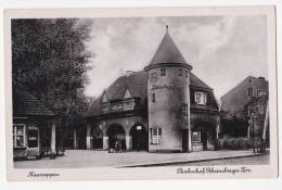 Cpa NEURUPPIN Bahnhof Reinsberger Tor Porte Gare - Mezzobrom 1603 Max P Brien - Neuruppin