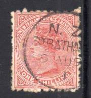 NOUVELLE  ZELANDE - N° 66  Obl    (1882) - Used Stamps