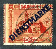 2177 )  SAAR 1922  Mi.#6  Used Shifted Perfs - Service